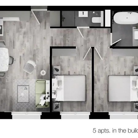 Collect Lägenhetshotell Budapest